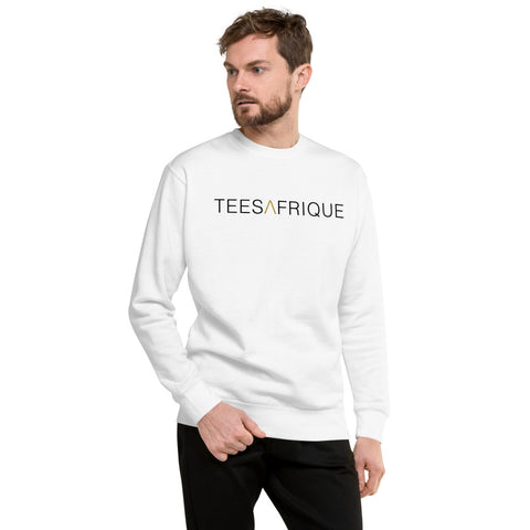 Teesafrique Classic Small Script Logo Men' Sweatshirts