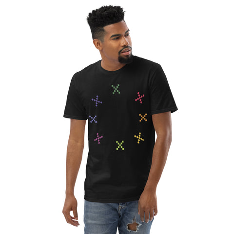 Teesafrique Sustainable Gaming Colored Logos Graphic Men’s Tee