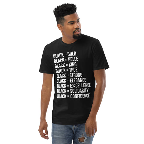 Teesafrique Sustainable  Black is Statement piece  Short-Sleeve T-Shirt