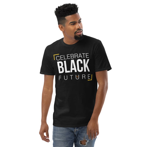 Teesafrique Sustainable Celebrate Black Future Statement piece bLK Short-Sleeve T-Shirt