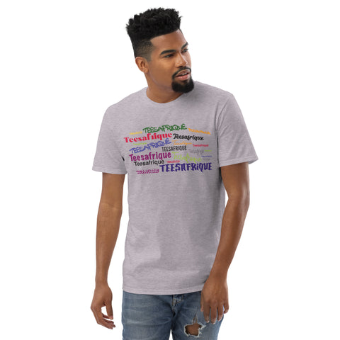Teesafrique Sustainable Grafitti Colored Logos Graphic Men’s Tee