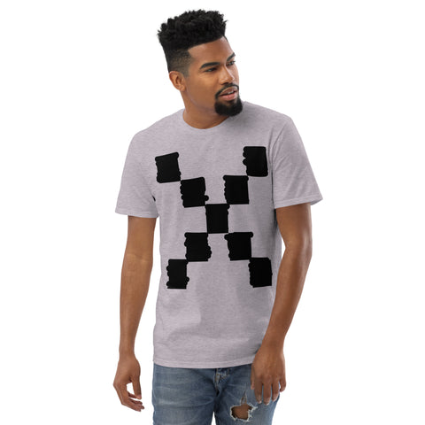 Teesafrique Sustainable Brushstroke Colored Logos Graphic Men’s Tee
