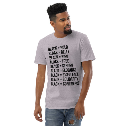 Teesafrique Sustainable  Black is Statement piece  Short-Sleeve T-Shirt
