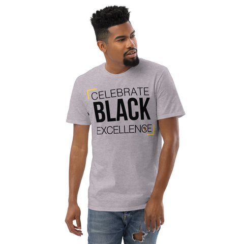 Teesafrique Sustainable Celebrate Black Excellence Statement piece bLK Short-Sleeve T-Shirt