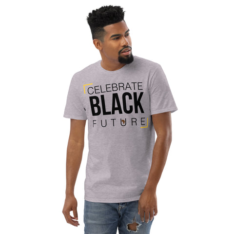 Teesafrique Sustainable Celebrate Black Future Statement piece bLK Short-Sleeve T-Shirt