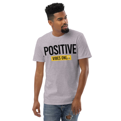 Teesafrique Sustainable Positive Vibes Only Statement. Short-Sleeve T-Shirt