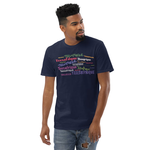 Teesafrique Sustainable Grafitti Colored Logos Graphic Men’s Tee