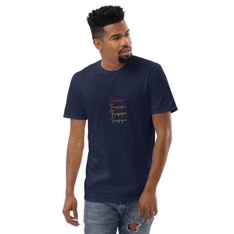 Teesafrique Sustainable Script Colored Logos Graphic Men’s Tee