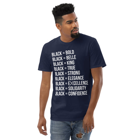 Teesafrique Sustainable  Black is Statement piece  Short-Sleeve T-Shirt