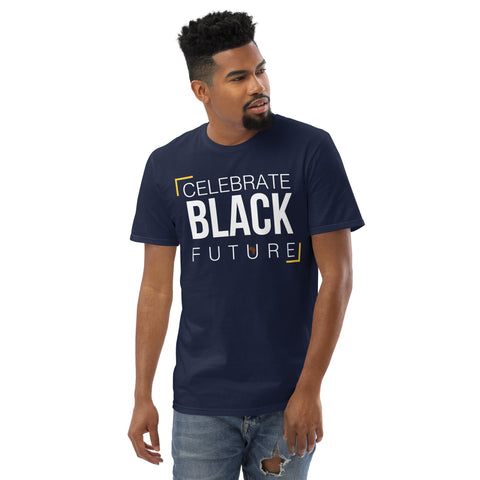 Teesafrique Sustainable Celebrate Black Future Statement piece bLK Short-Sleeve T-Shirt