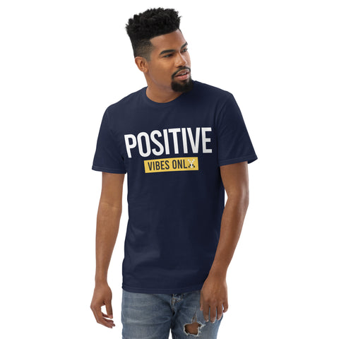 Teesafrique Sustainable Positive Vibes Only Statement. Short-Sleeve T-Shirt