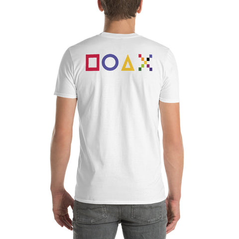 Teesafrique Sustainable Gaming Colored Logos Graphic Men’s Tee