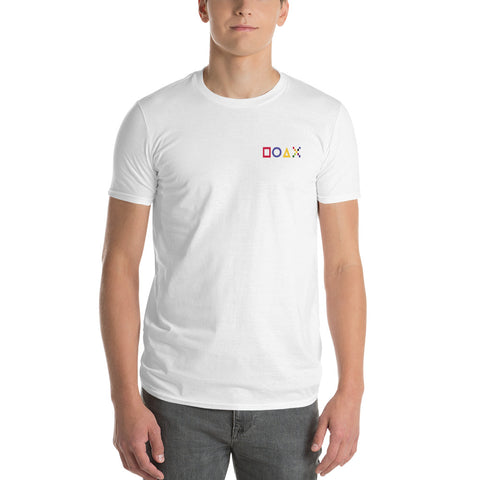 Teesafrique Sustainable Gaming Colored Logos Graphic Men’s Tee