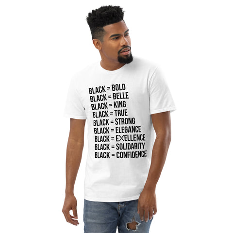 Teesafrique Sustainable  Black is Statement piece  Short-Sleeve T-Shirt