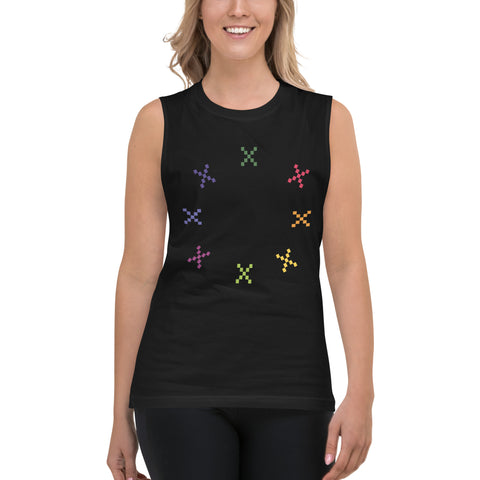 Teesafrique Sustainable Graphic  Muscle Shirt Tank top