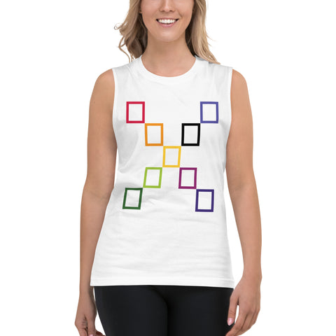 Teesafrique Sustainable Graphic Muscle Shirt Tank
