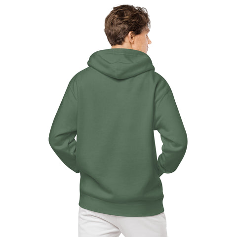 Teesafrique Sustainable Brushstroke Graphic Unisex pigment-dyed hoodie