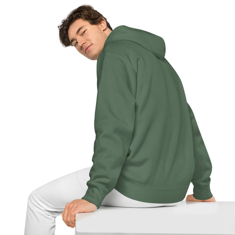 Teesafrique Sustainable Brushstroke Graphic Unisex pigment-dyed hoodie