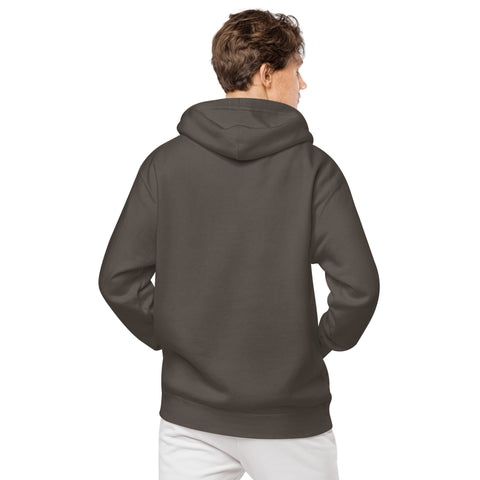 Teesafrique Sustainable Brushstroke Graphic Unisex pigment-dyed hoodie