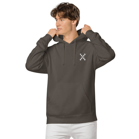 Teesafrique Sustainable Brushstroke Graphic Unisex pigment-dyed hoodie