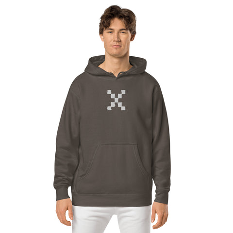 Teesafrique Sustainable Brushstroke Graphic Unisex pigment-dyed hoodie