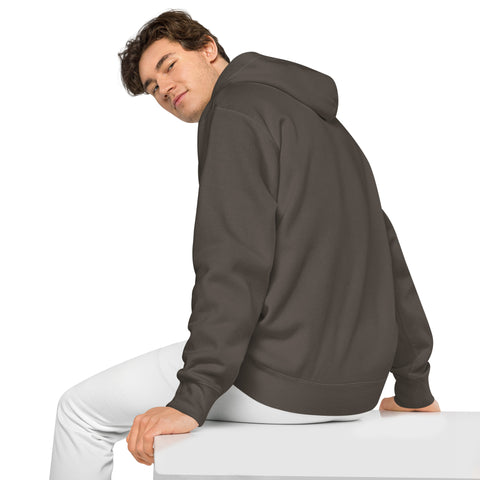 Teesafrique Sustainable Brushstroke Graphic Unisex pigment-dyed hoodie