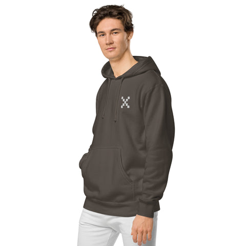 Teesafrique Sustainable Brushstroke Graphic Unisex pigment-dyed hoodie