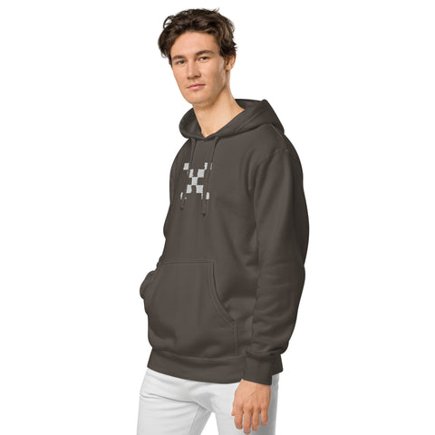 Teesafrique Sustainable Brushstroke Graphic Unisex pigment-dyed hoodie