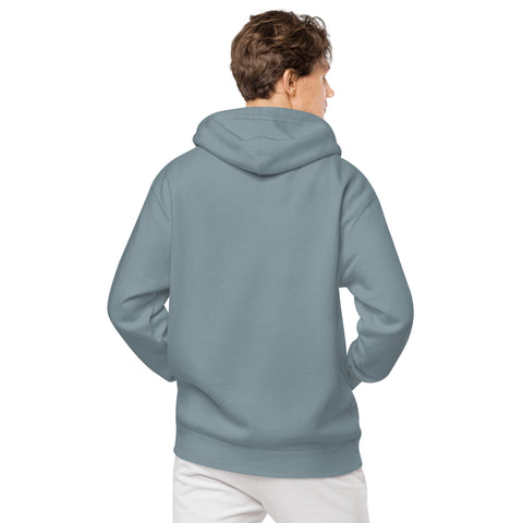 Teesafrique Sustainable Brushstroke Graphic Unisex pigment-dyed hoodie