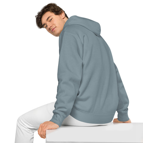 Teesafrique Sustainable Brushstroke Graphic Unisex pigment-dyed hoodie