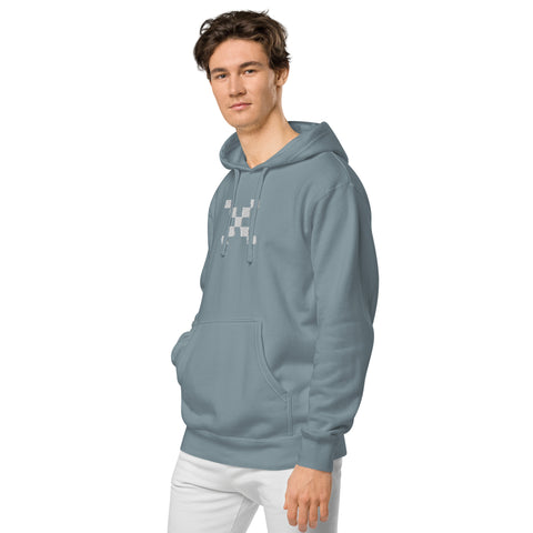 Teesafrique Sustainable Brushstroke Graphic Unisex pigment-dyed hoodie