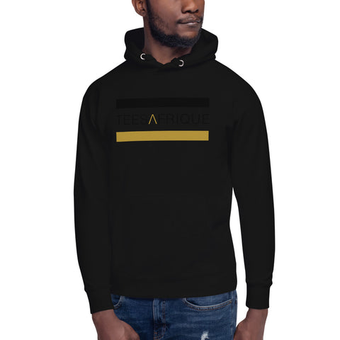 Teesafrique Classic Band Script Logo Print Men's Hoodie