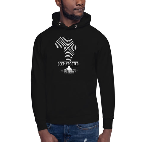 Teesafrique Deeply Rooted Print Men's Hoodie