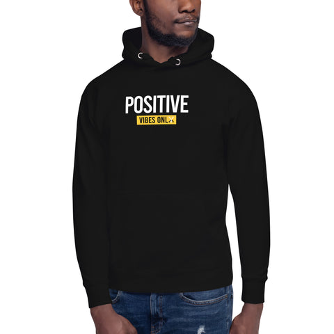 Teesafrique Sustainable Positive Vibes Only Unisex Hoodie
