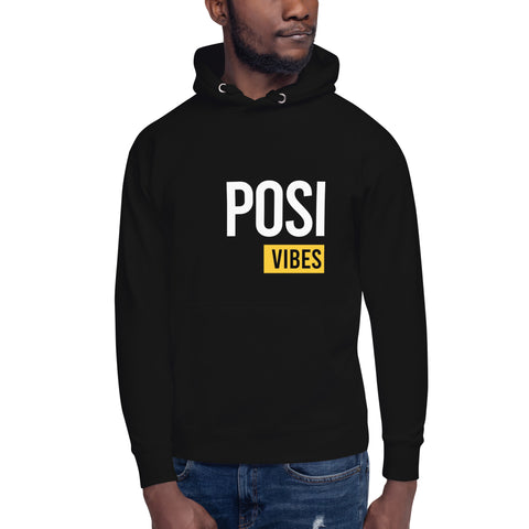 Teesafrique Sustainable Positive Vibes Only Unisex Hoodie