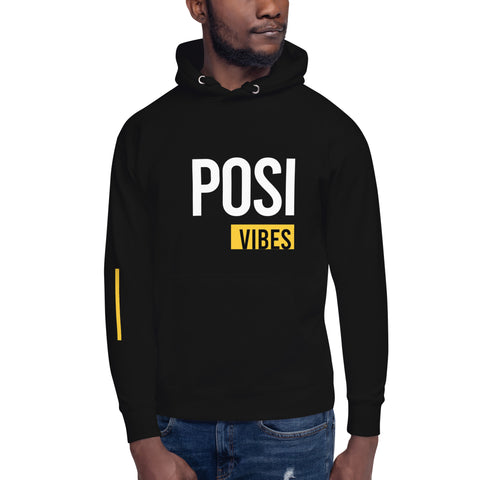 Teesafrique Sustainable Positive vibes Only Unisex Hoodie
