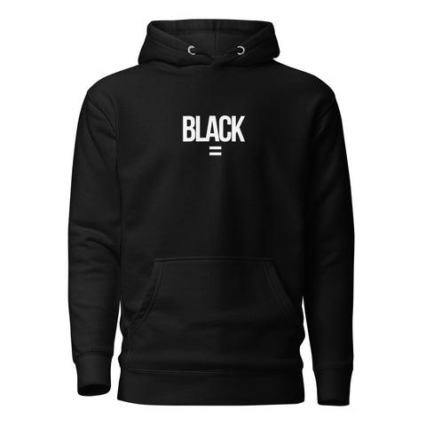 Teesafrique Sustainable Black Is Statement Unisex Hoodie