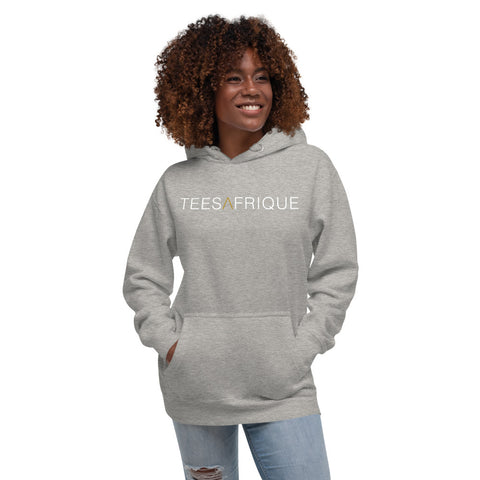 Teesafrique Large Classic Script Logo Women's Hoodie