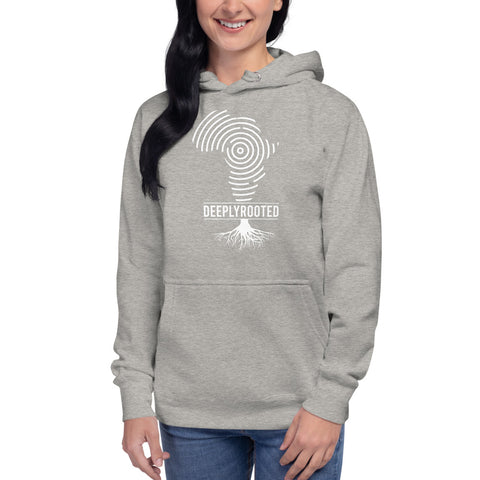 Teesafrique Deeply Rooted Print Women's Hoodie