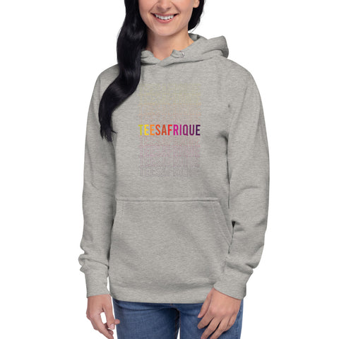 Teesafrique Graphic Rainbow Print Women's Hoodie