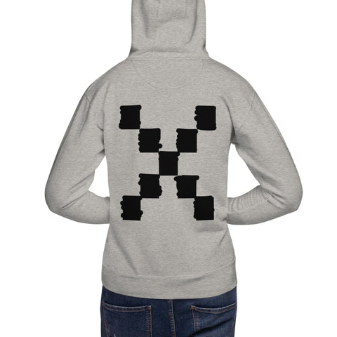 Teesafrique Sustainable Brushstroke Unisex Graphic Print Hoodie