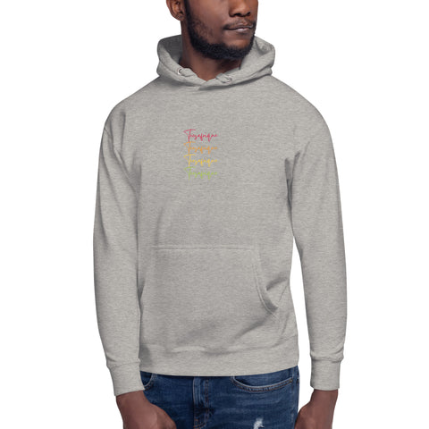 Teesafrique Sustainable Script Unisex Graphic Print Hoodie