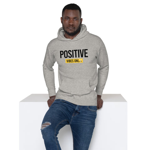 Teesafrique Sustainable Positive Vibes Only Unisex Hoodie