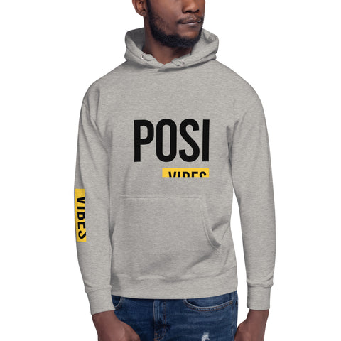 Teesafrique Sustainable Positive Vibes Only Unisex Hoodie