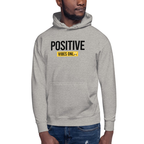 Teesafrique Sustainable Positive vibes Only Unisex Hoodie