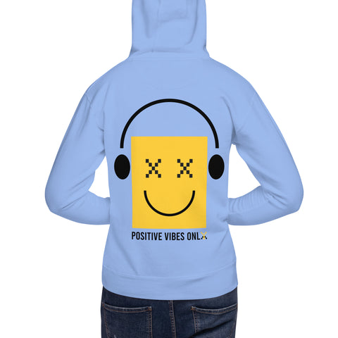 Teesafrique Sustainable Positive vibes Only Unisex Hoodie