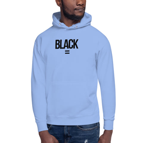 Teesafrique Sustainable Black Is Statement Unisex Hoodie