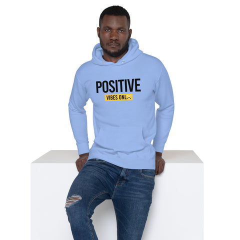 Teesafrique Sustainable Positive Vibes Only Unisex Hoodie