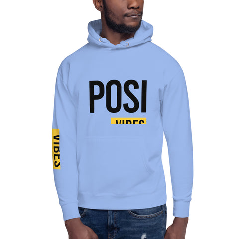 Teesafrique Sustainable Positive vibes Only Unisex Hoodie