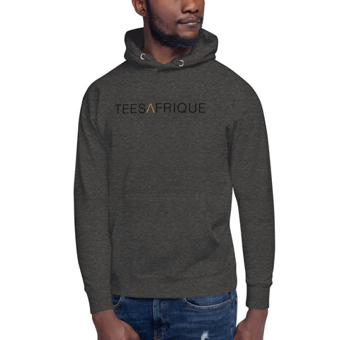 Teesafrique Large Classic Script Logo Men's Hoodie